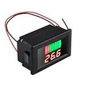 SP ELECTRON 12V-60V DC Lead-Acid Digital Battery Capacity Indicator Charge Tester Voltmeter (Pack of 1)