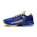 Nike Kid's Freak 4 (GS) Basketball Shoes (Deep Royal Blue/Opti Yellow/Bright Crimson/University Gold, us_Footwear_Size_System, Big_Kid, Men, Numeric, Medium, Numeric_5_Point_5)