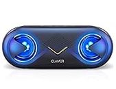 CLAVIER Supersonic Portable Bluetooth Speaker, Bluetooth 5.0 Wireless Speakers with 10W HD Sound and Rich Bass, 12H Playtime, Built-in Mic for iPhone & Android