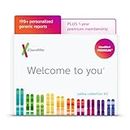 23andMe+ Premium Membership Bundle: Personal Genetic DNA Test Including full Health + Ancestry Service plus 1-year membership access to exclusive reports (Before you buy see Important Test Info below)