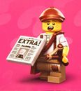 LEGO 71037 Minifigures Series 24, Newspaper Boy Newspaper Bag Twin # 12 NEW