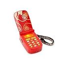 B.Toys Hellophone Toy Cell Phone – Kids Play Phone with Light Sound Songs and Message Recorder