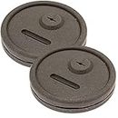 2 Pack Thermometer and Probe Grommet for Grills - Compatible with Weber Smokey Mountain Cookers and More - Compare to Replacement 85037