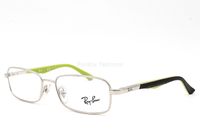Gafas Ray-Ban RB 1035 4012 plateadas negras verdes 47-15-125 talla para niños