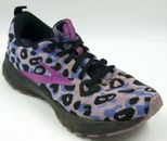 Brooks Revel 5 Mujer Tenis 8 Púrpura Negro Leopardo Zapatos para Correr 1203611-B567