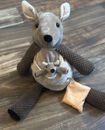 Scentsy Buddy Kenzie Kangaroo Baby Joey Plush Stuffed Animal Scent Pack 