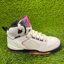 Nike Air Jordan 60 Plus Girls Size 6Y White Athletic Shoes Sneakers 365374-151