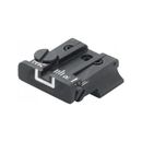 LPA TPU Adjustable Rear White Outline Sight Set For S&W SW99 Walther P99 Black TPU19WA18