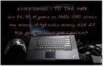 Mobile Game-Station Best RETRO GAMING Win 95 98 XP- Alienware performance LOADED