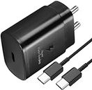 40W D Ultra Fast Type-C Charger for LG Q Stylo 4, LGQStylo4, Lg Q Stylo4, LGQ Stylo 4, LG Q Stylo Four, LGQ, LG Q (40W,TS-26,BLK)