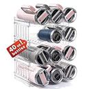 Gracenal Water Bottle Organizer for Stanley 40 oz Tumbler with Handle, Pantry Kitchen Organizers and Storage for Stanley Cup Accessories, Stackable Water Bottle Holder Wine Rack Gifts, 4Pack