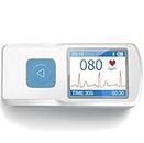 Portable ECG Monitor - Electrocardiograph Monitors in Less Than 30 Seconds, no Need for a Smartphone, All Measurements are Done on Device