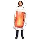 amscan 9918661 - Unisex Pint of Beer Tabard Adults Festival Fancy Dress Costume Size: Standard