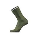 GORE WEAR Unisex Essential Merino Socks, Utility Green, 44-46 EU