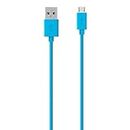 Belkin - Cable micro-USB vers USB pour smartphone/tablette - 2 mètres - Bleu