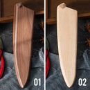 Coltelli da chef guaina bordo legno custodia protettrice strumento cucina supporto lama