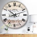 The Twillery Co.® Swigart Farmhouse Moment Truck - Farmhouse wall clock Metal in Brown | 16 H x 16 W in | Wayfair 18029AE6FE4245209C555D07BF17C4AF