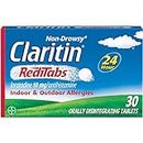 Claritin 24 Hour Allergy RediTabs 30 Tablets, Pack of 2