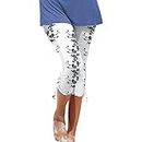 Lightning Deals Capri Pants for Women Plus Size Stretch Knee Length Leggings Casual Summer Workout Athletic Running Yoga Pants Discount Items in Warehouse Deals