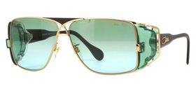 BRAND NEW CAZAL LEGENDS 955 COL 011 MATTE GREEN SHADED SUNGLASS. 100% AUTHENTIC