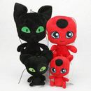 NEW Miraculous Ladybug Plüschtier Cat Plagg & Tikki Stofftiere Spielzeug Toys AU
