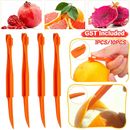 1-10x Cutter Skin Remover Fruit Peelers Slicer Citrus Opener Kitchen Tool Orange
