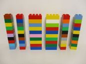 LEGO Duplo 60 Colorful Blocks Stones 20 2x4 +40 2x2 Nubs Starter Package