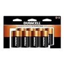 Duracell - Coppertop D Alkaline Batteries with recloseable package - long lasting, all-purpose D battery for household and business - 8 count