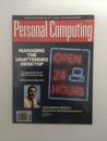 Computación Personal AGO 1990 edición trasera revista COMPUTER - 486 Informe de Usuarios