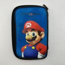 Nintendo 3DS 2DS XL DSi Super Mario Carrying Case Blue - Used