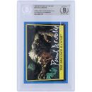 Paul Brooke Star Wars Autographed 1983 Topps Return of the Jedi #163 BGS Authenticated Card