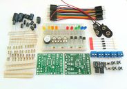 555 Timer Elettronica Prototipazione Kit Breadboard Elettronica Principianti PCB - 2 Kit Completi 555