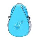 harayaa Kids Tennis Racket Bag Pickleball Paddles Backpack Pocket Mesh Carry Case Carrying Tote for Player Balls Practice Badminton Racquet Kids, Blue