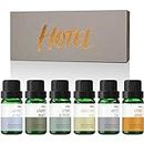 Fragrance Oil, MitFlor Hotel Collection Diffuser Oil for Home, Soap & Candle Making Scents, Aromatherapy Essential Oils Gift Set 6x10ml, Lemon & Thyme, Citrus Amber, White Tea and More