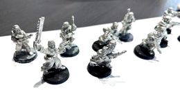 Escouade Gardes Glaces 10 fig /Valhalla / Warhammer 40k Astra Militarum x10metal