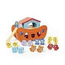 Little Tikes - Solid Wood Animal Ark Toy - Animal Playset -Great Birthday Gift for Boys and Girls, Toddlers, Children. Shape Sorter Early Learning Montessori Toys 1 or 2 Years.