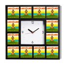 Reloj de comedor publicitario de mantequilla Land O' Lakes con 12 fotos. No $60