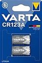 VARTA Batterien CR123A Lithium Rundzelle, 2 Stück, 3V, Spezialbatterien für elektronische Kleingeräte, mit langanhaltender, höchster Leistung