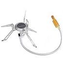 Fire Maple FMS-118 Camping and Backpacking Stove | Portable Foldable Gas Burner with pre-heat tube | Ideal for Backpacking, Hiking, Camping, Emergency use