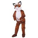 (O) Adult Deluxe Mini Mascot Costume for Animals Creatures Fancy Dress Mens Ladies