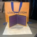 Louis Vuitton Other | Louis Vuitton 1994 Vintage Epi Wallet With Lv Dust Bag And Lv Bag | Color: Gold/Purple | Size: Os
