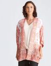 KATIES - Womens Tops -Paisley Print - Kimono Top - Blouse - Women's Clothing