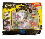 Mini Heroes of Goo Jit Zu DC Mega 6 Pack Squishy Stretchy Toy Figure Sensory Guy