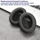 Replacement Ear-pads For Quietcomfort Qc 2 15 25 35 Ear Cushions For Qc2 Qc15 Qc25 Qc35 Qc45 Soundlink/soundtrue Around-ear Ii Ae2 Headphones (black)