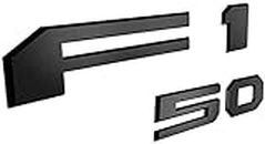 Tailgate Insert Letters Compatible with 2021 2022 2023 f150 3D Raised Emblems Decals with Strong Certified Adhesive Matte Black 5Pcs