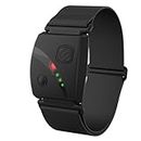 Scosche Rhythm 24 - Waterproof Armband Heart Rate Monitor HRM Optical with Dual Band ANT+ and BLE Bluetooth Smart - Black