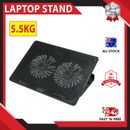 Laptop Cooling Fan Notebook Cooler Stand USB Fan Pad with USB Hub AU Stock