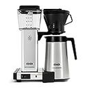 Moccamaster 79112 10-Cup Coffee Brewer with Thermal Carafe, Polished Silver