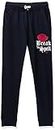 Clotth Theory Girl's Super Combed Cotton Trackpant and Joggers with Side Pocket for Casual Wear, Jogging, Exercise & Walking (Pack of 1) Navy