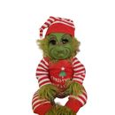 1PCS Christmas Grinch Baby Stuffed Plush Toys Grinch Doll Xmas Kids Home Decor
